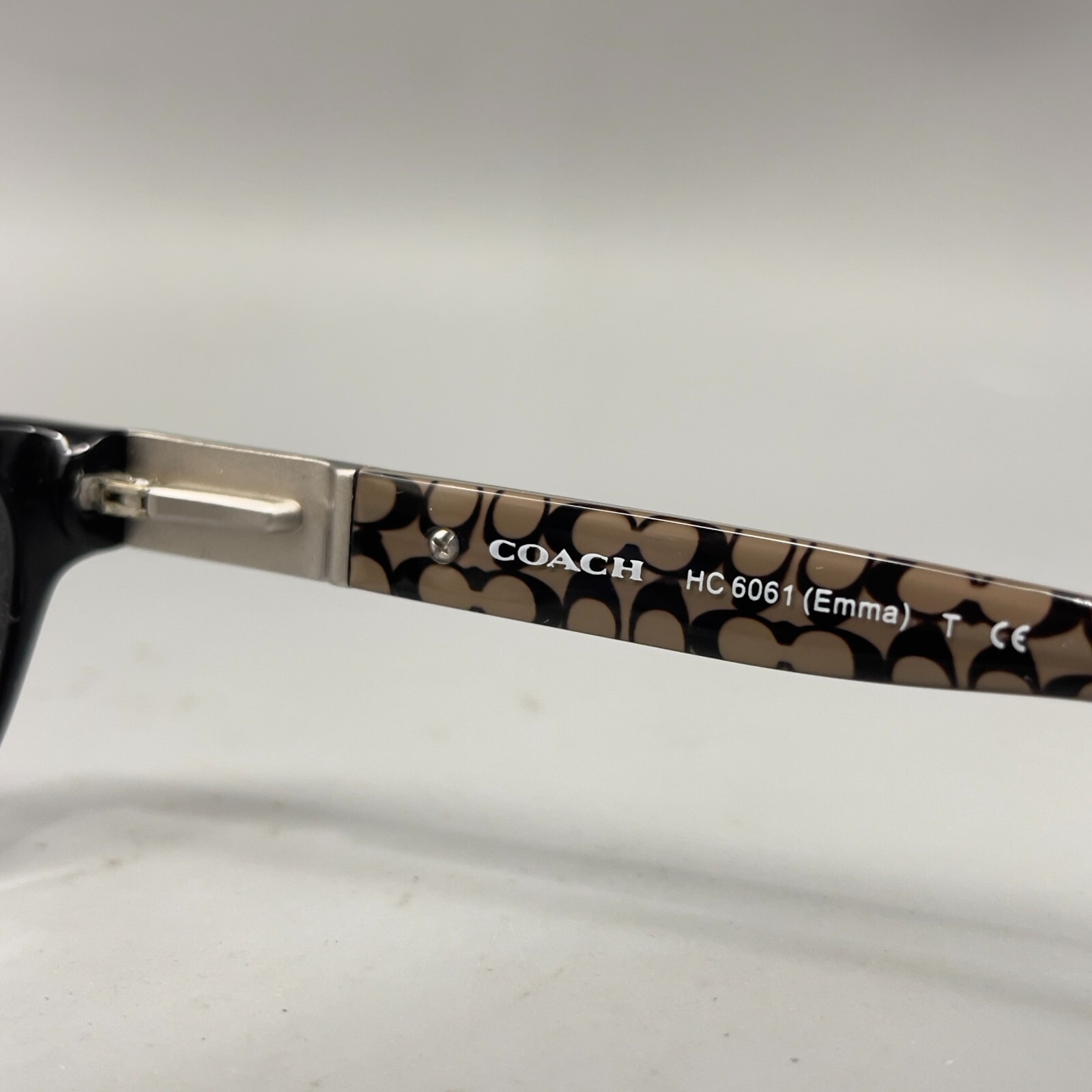 Coach HC 6061 / 5261 Emma Black Eyeglasses 52-15-135mm 100% Original !NO CASE!