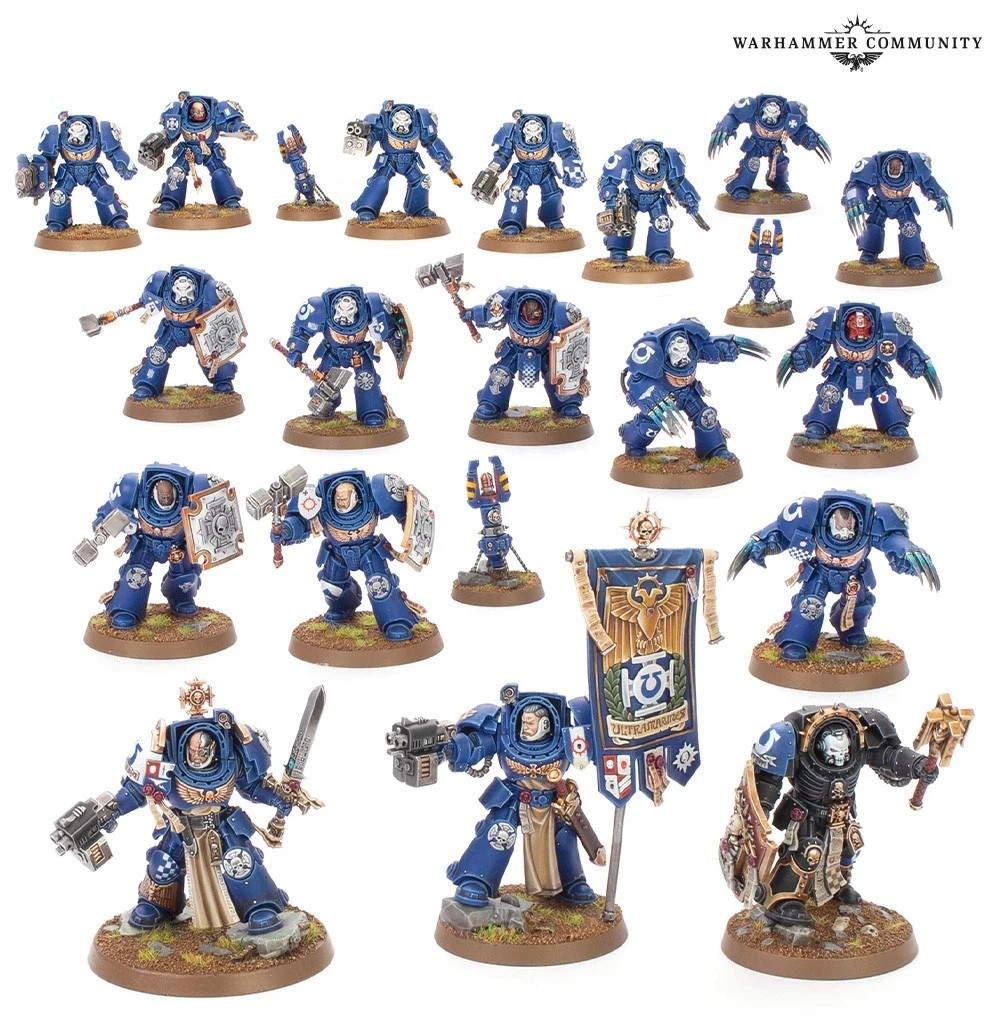 Space Marines Crux Terminatus Battleforce Box - Warhammer