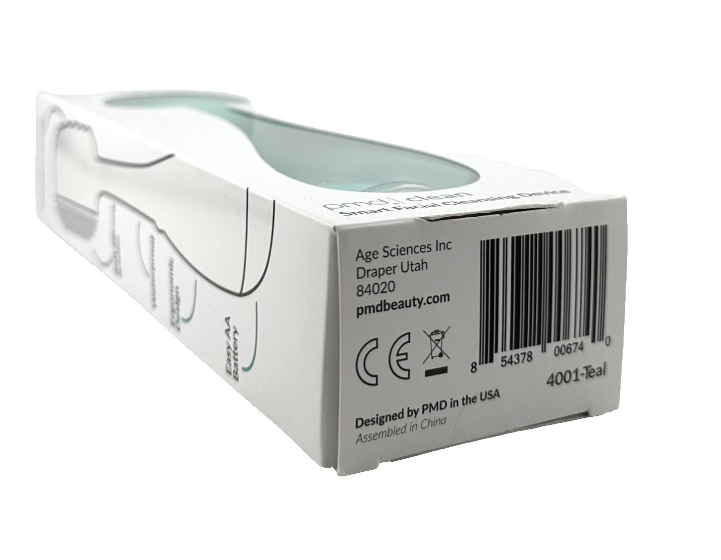 PMD Clean Smart Facial Cleansing Device (4001-Teal)