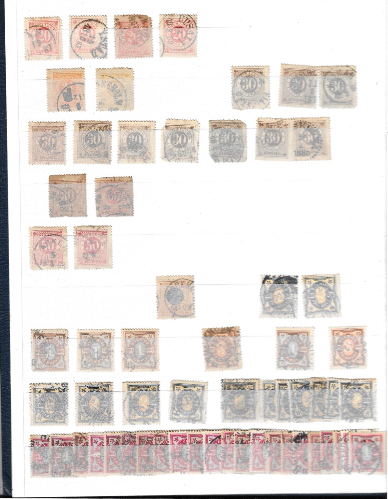 Excellent Sweden collection in stockbook!!