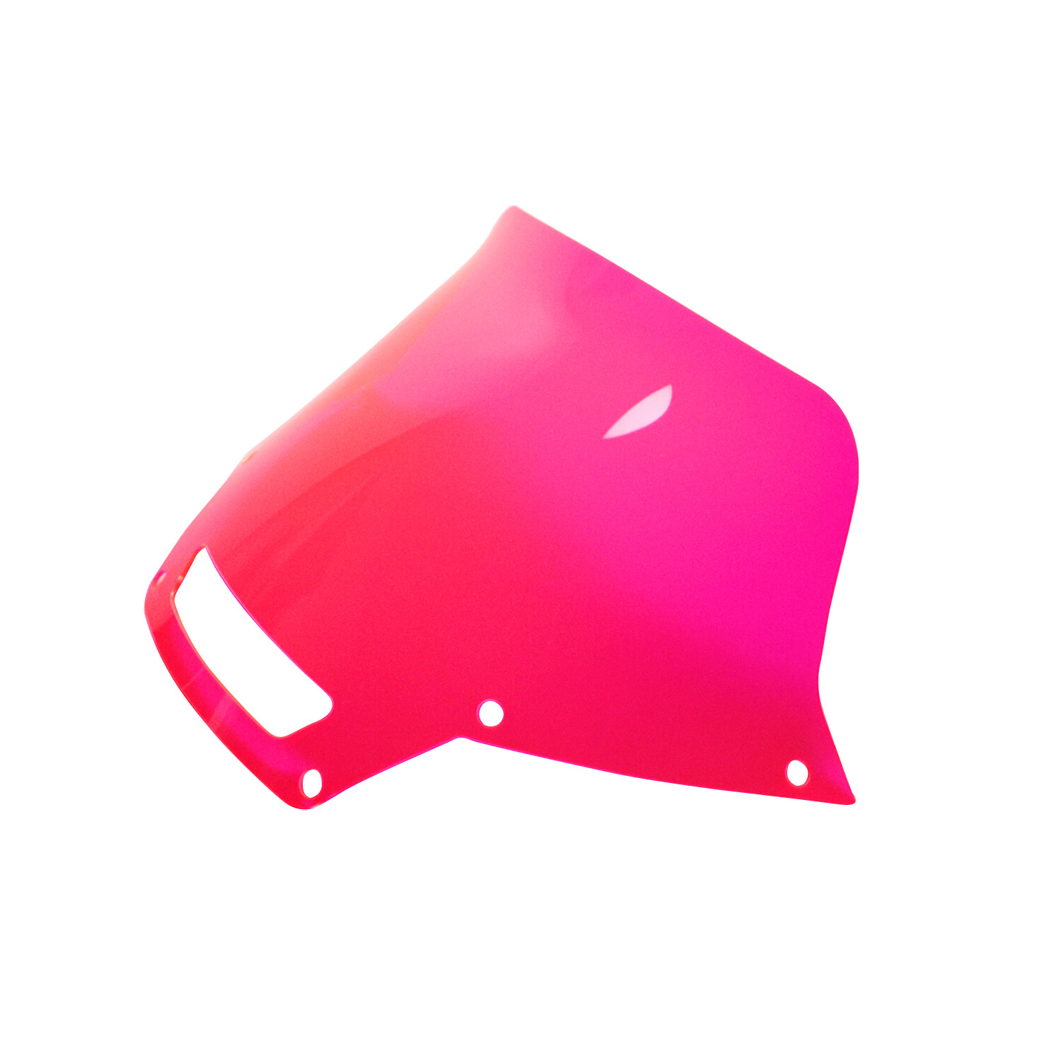 PMMA 7.0" Pink Windscreen for Harley 2022-2024 Low Rider ST FXLRST FXRST