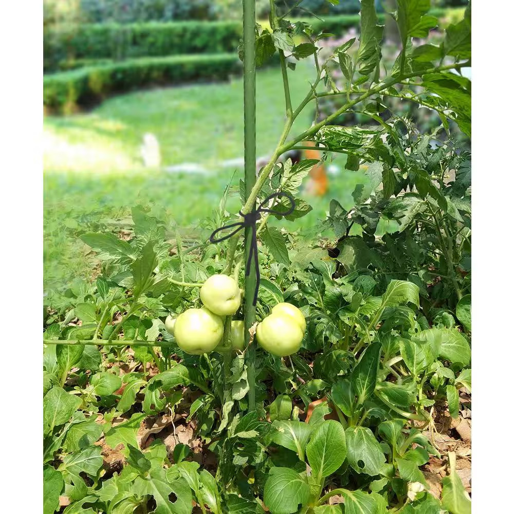 5 Ft. Fiberglass Poles Solid Garden Stakes Fence Post Heavy-Duty Plant Stakes fo