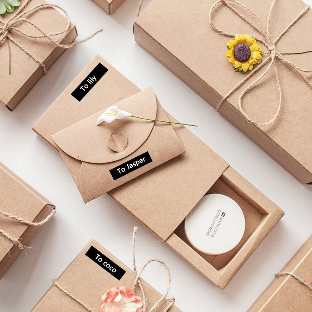 Compatible with Brother TZ Tape P-touch Laminated Cartridges all Colors Label