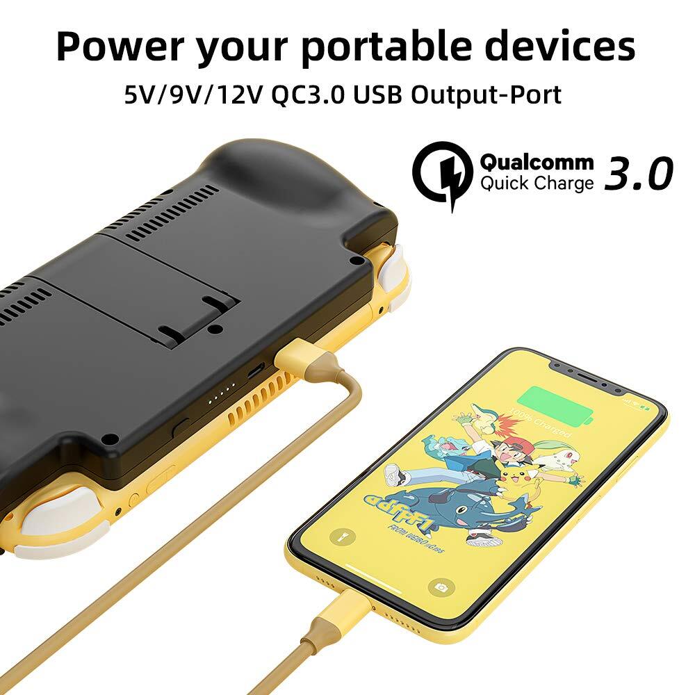 10400mAh Battery Charger Case For Nintendo Switch Lite FastCharging Dock Station