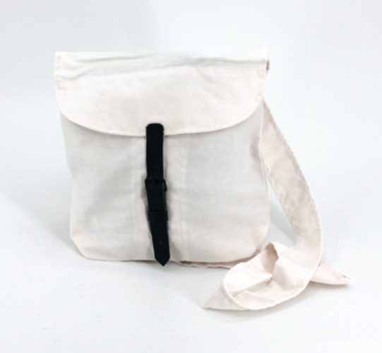 Civil War Haversack - White Cotton