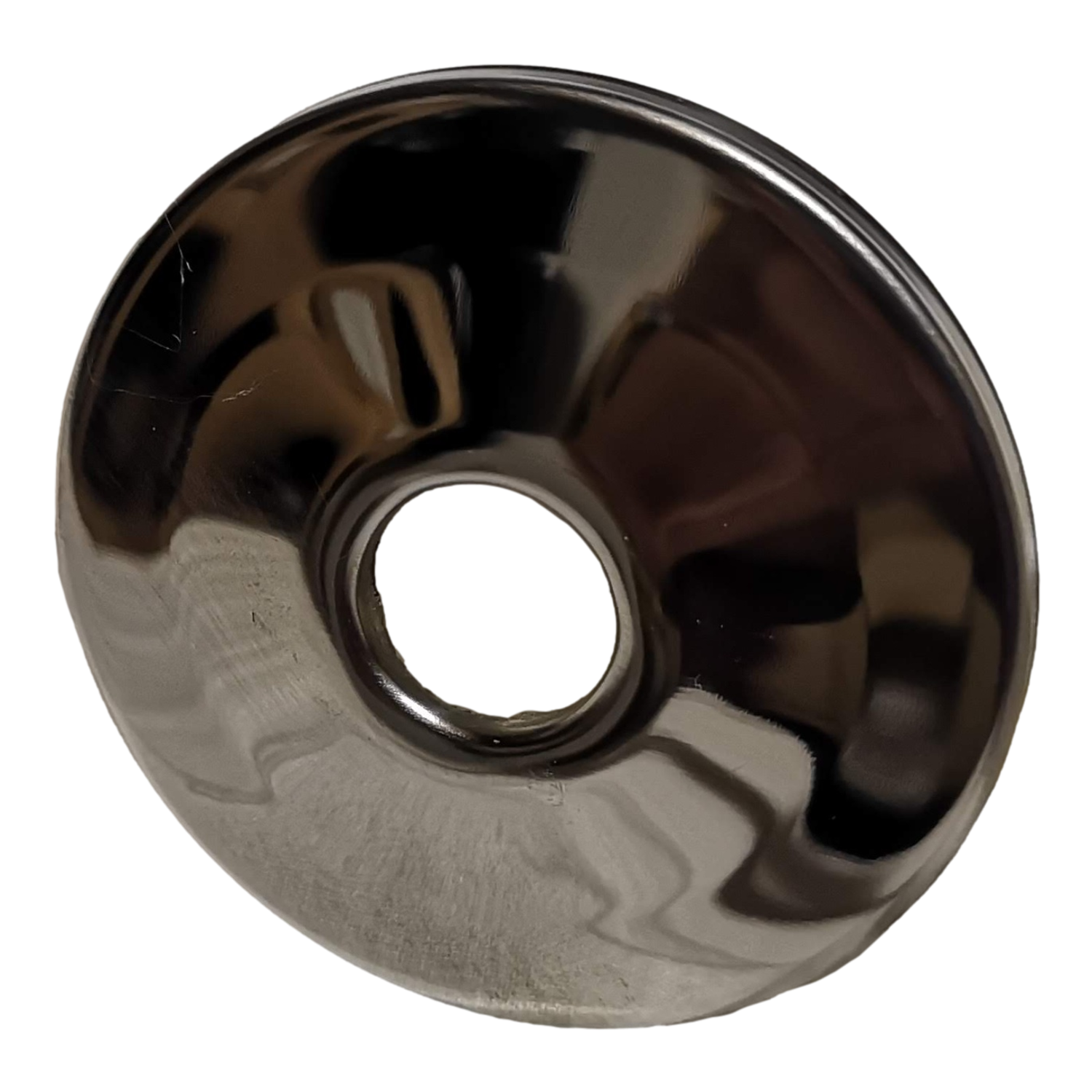 25 Pcs. 1/2" Pex, CPVC, Copper Pipe Escutcheons Chrome Plated, Decorative Flange