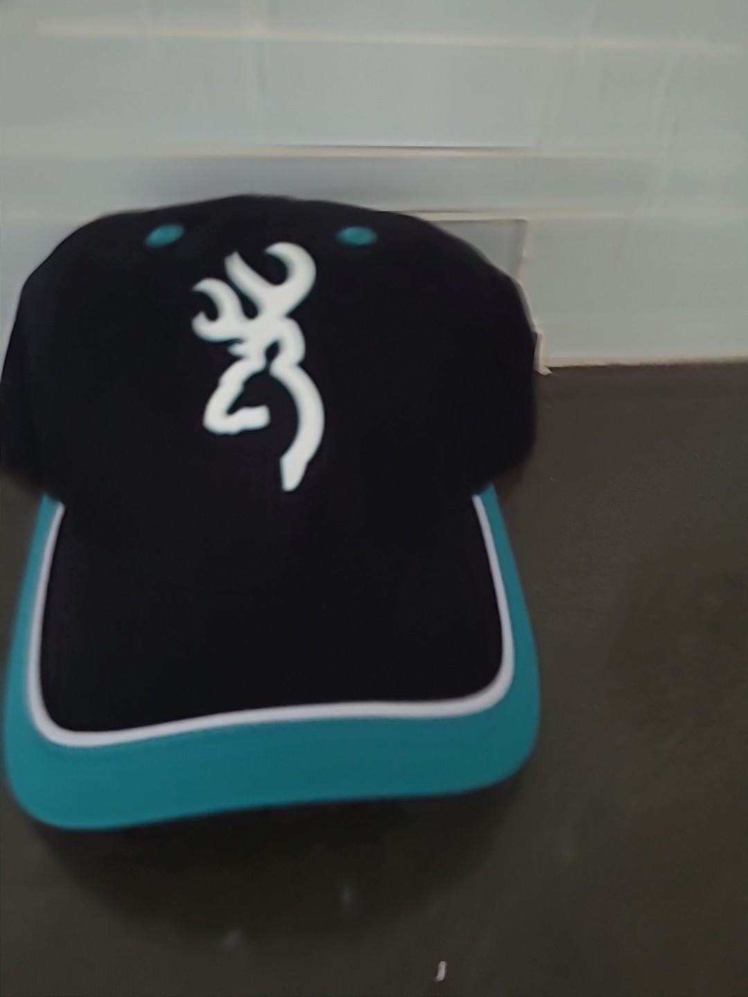 2 Hats Browning Womens Trucker Hook Loop Closure Hat Cap Cotton