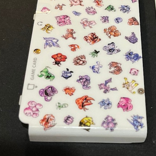 OEM "New 3DS" Pokemon Original 151 Kisekae Faceplates - Genunine Nintendo - Used