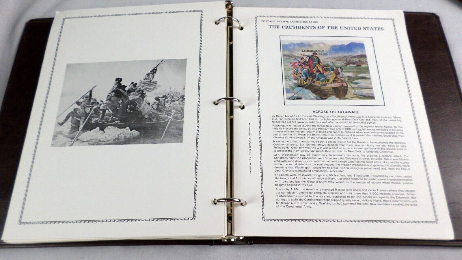 1984 Kenmore "The Presidents of United States" Liberia 39 Stamps &4 Sheets Mint