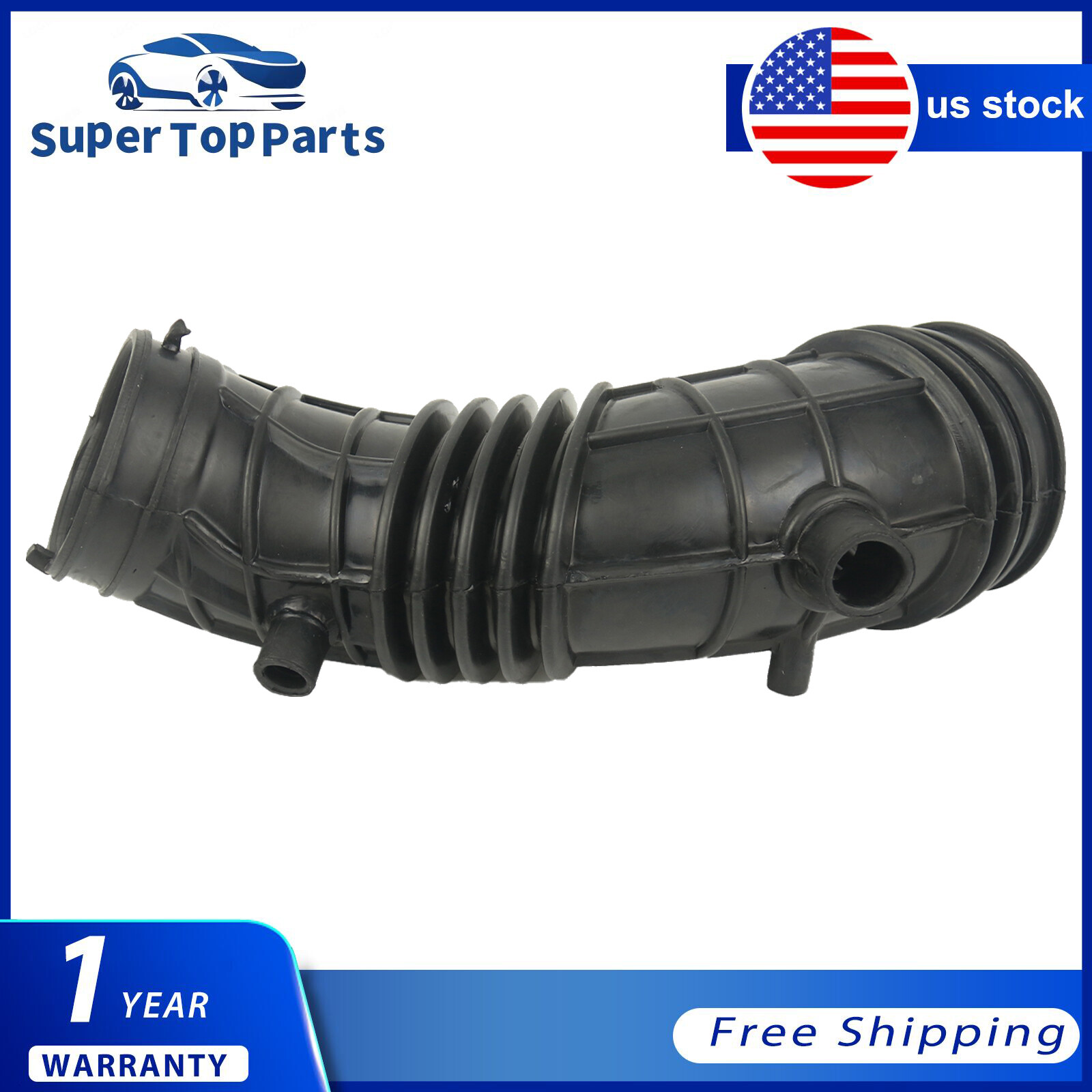 17228R40A00 Engine Air Intake Hose Tube For 2008-2012 Honda Accord L4 2.4L