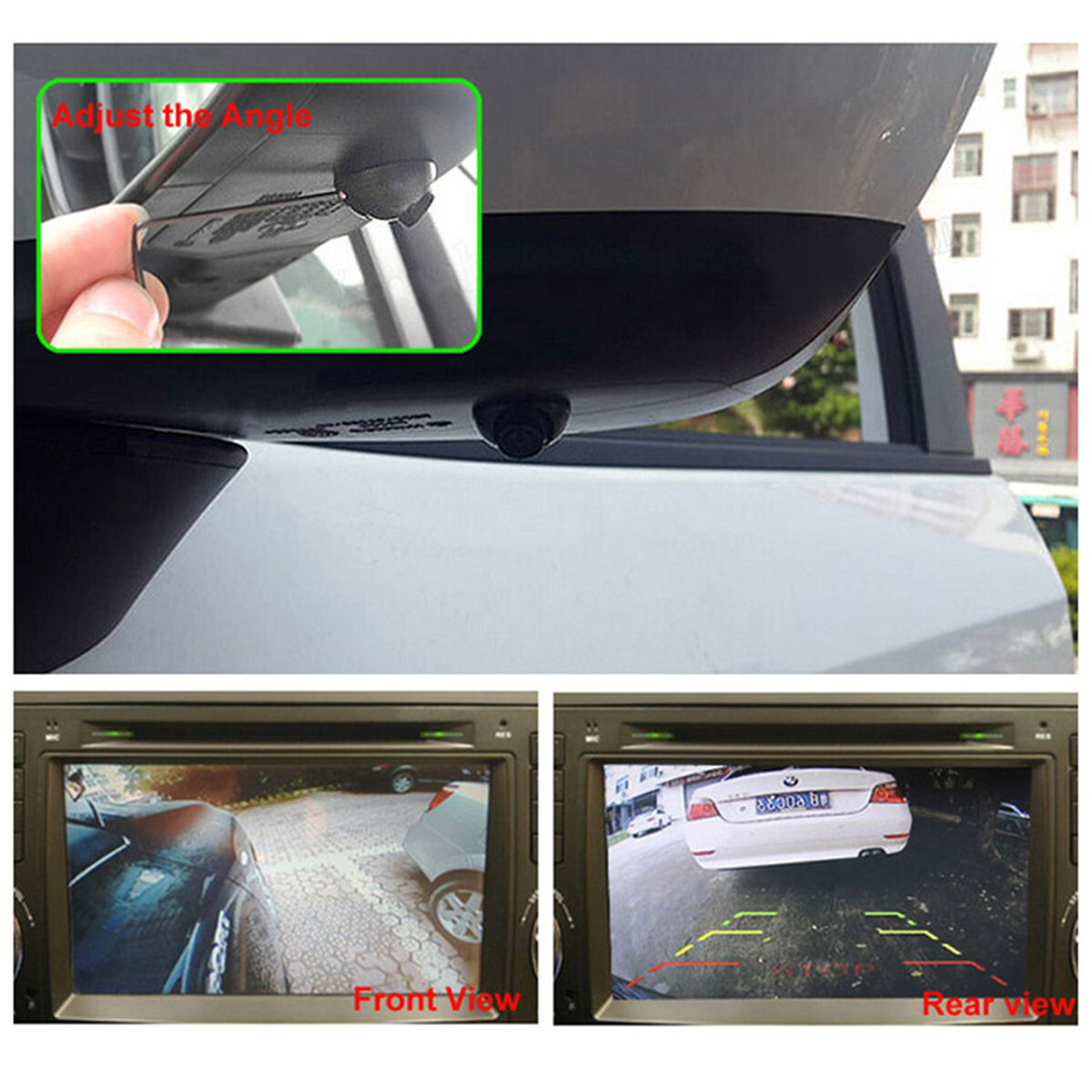 360 Degree Car Rear/Front Side View Camera Reversing Backup Camera Night Vision