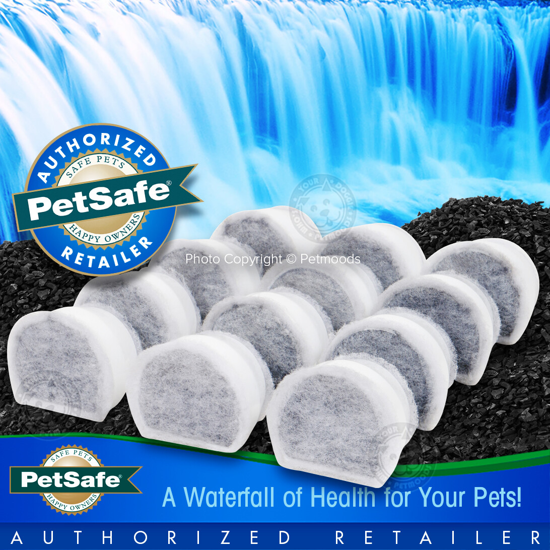 12 PetSafe Activated Carbon Drinkwell Filters for Avalon Pagoda Sedona Fountain