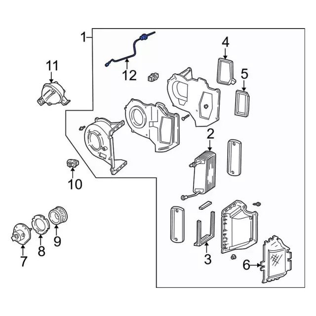 Genuine Ford Vacuum Harness F87Z-19C828-DA