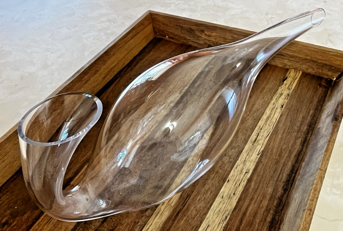 Riedel Decanter Double Spout 14" Goose Duck