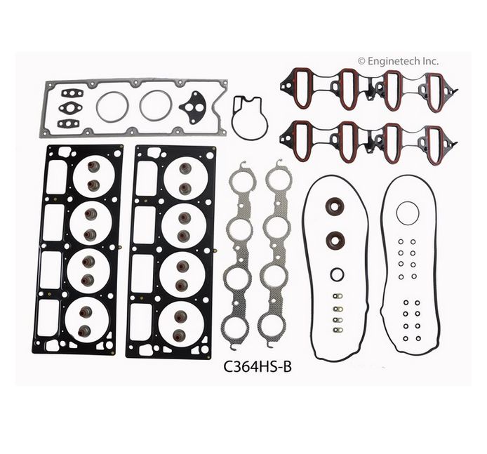 Engine Remain Rering Overhaul Kit for 2001-2006 Chevrolet GMC 364 6.0L LQ9 LQ4