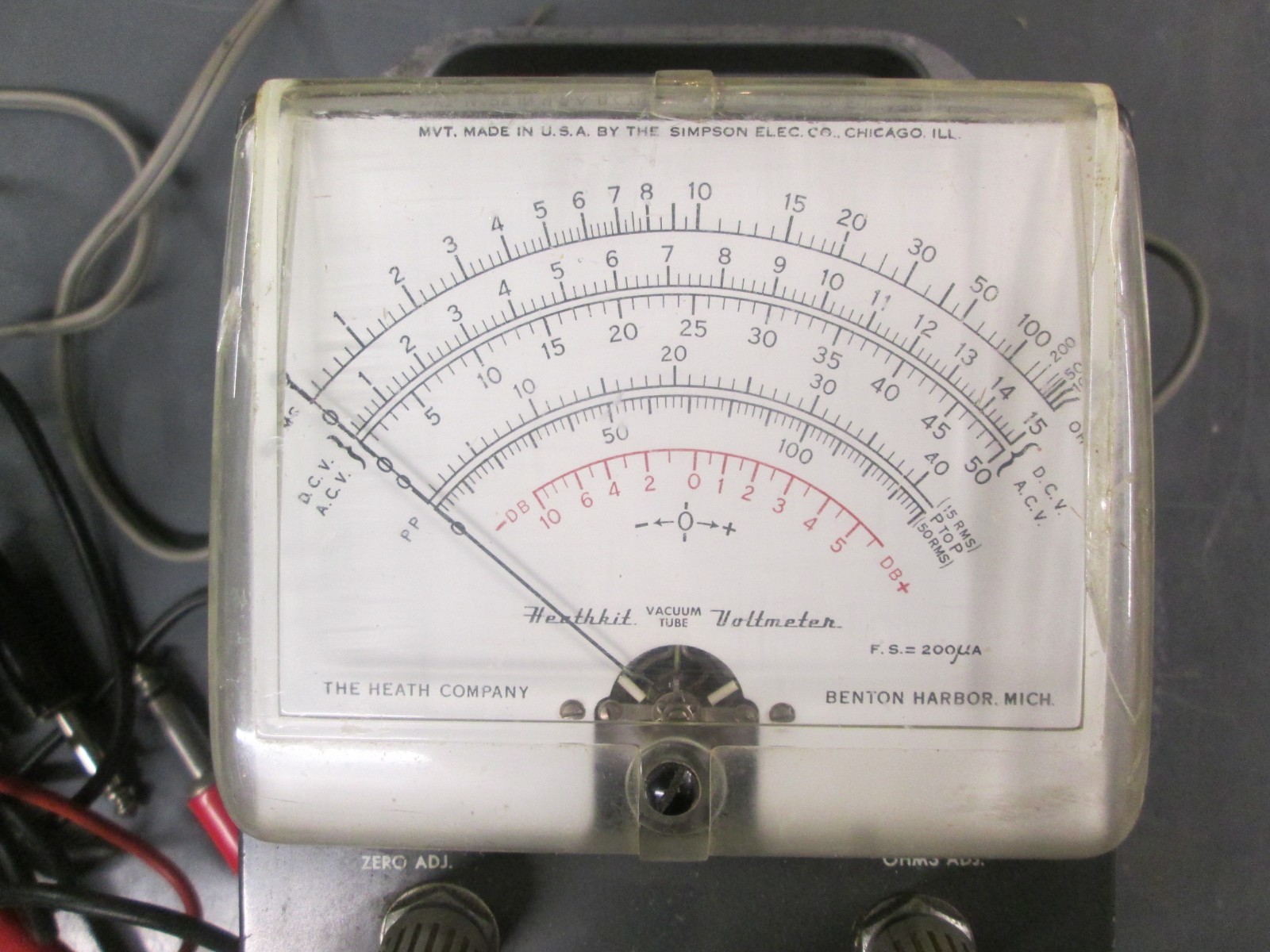 Heathkit V-7 Vacuum Tube Voltmeter