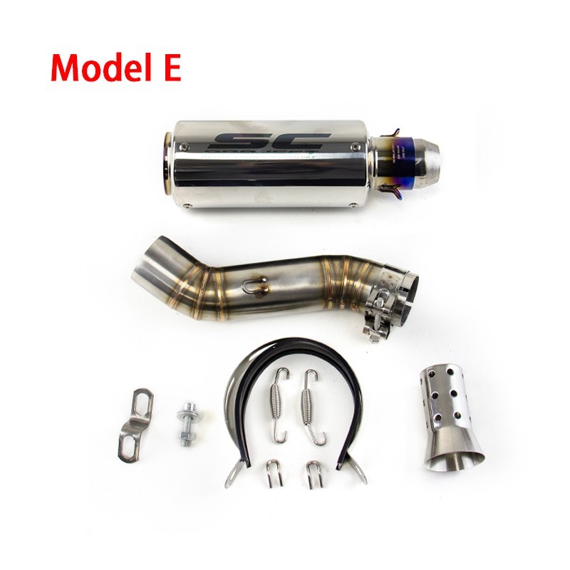 CBR500R 2016-2025 for Honda CB500F CB500X Exhaust Mid Tail Pipe Slip on Muffler