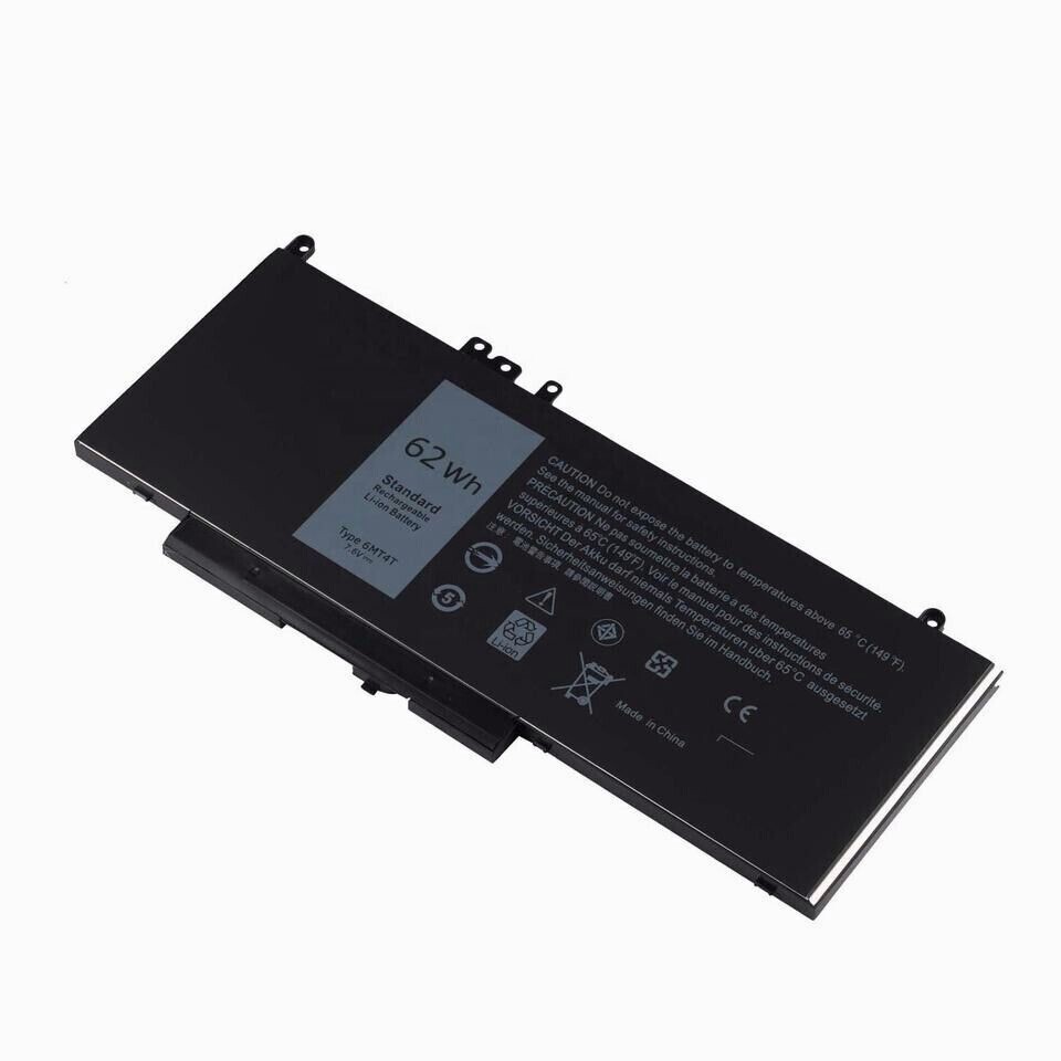 6MT4T Laptop Battery For Dell Latitude E5470 E5570 79VRK 7V69Y TXF9M 62Wh 7.6V