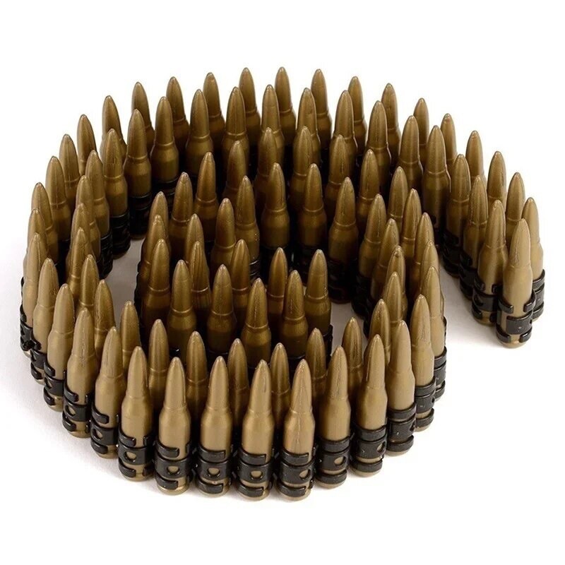 Replica Inert 7.62mm M13 Linked Fake Non Functional Bullet Ammo Belt Display