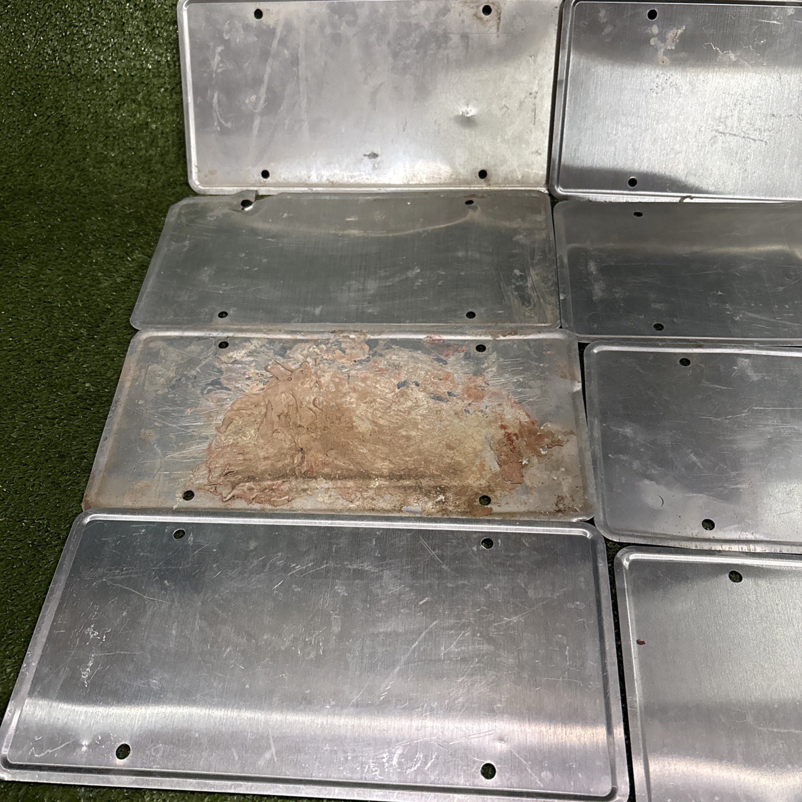 Lot Of 12 Tennessee TN Vacation 2006 License Plates Vintage! Man Cave, Crafts