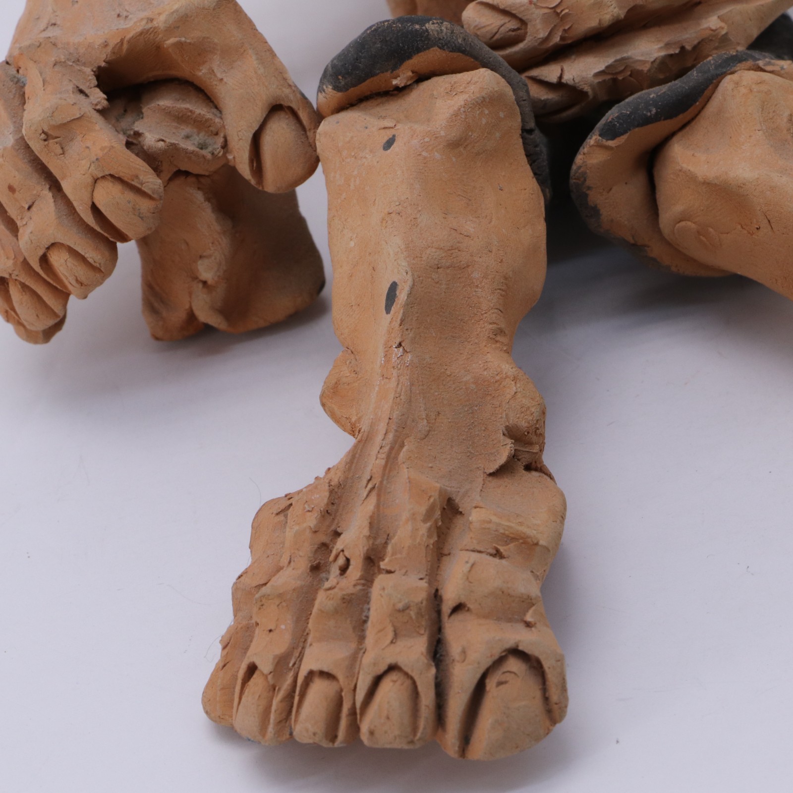 Quechuan Edilberto Merida Cusco Peru Sculpture Peruvian Folk Art Clay Pottery