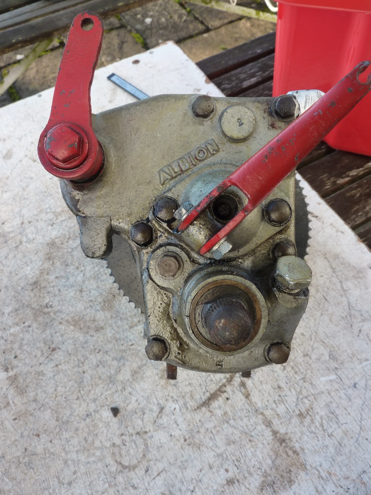 Vintage Handchange Motorcycle Albion Heavyweight HDY gearbox Clutch Enfield ?