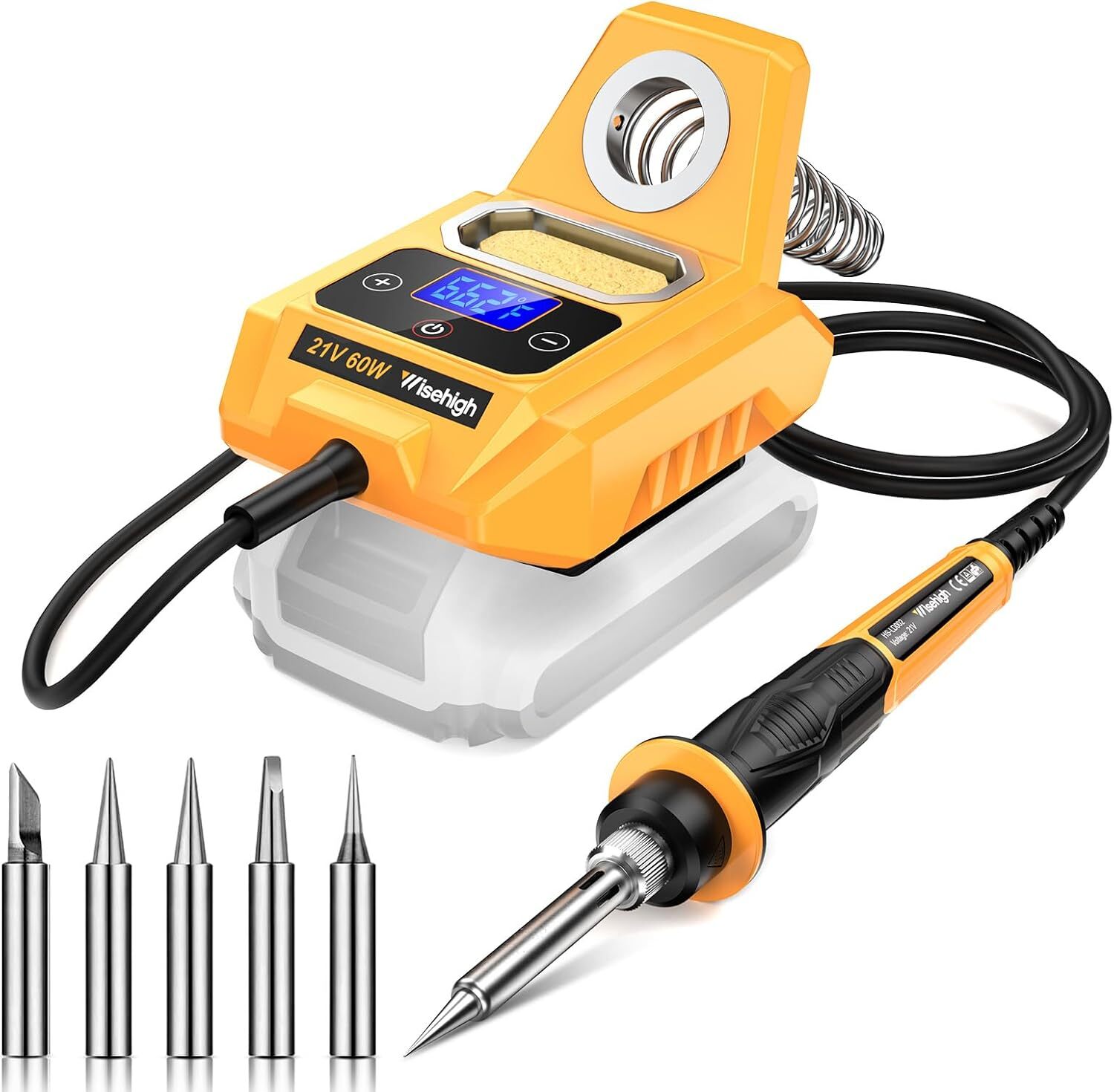 Cordless Electric Digital Soldering Iron Station for Dewalt 20V Max Battery