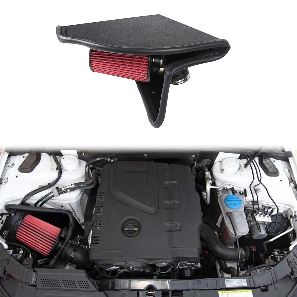 Cold Air Intake System For 2008-2016 Audi A4 A5 2.0T L4 Turbo Horsepower Boost