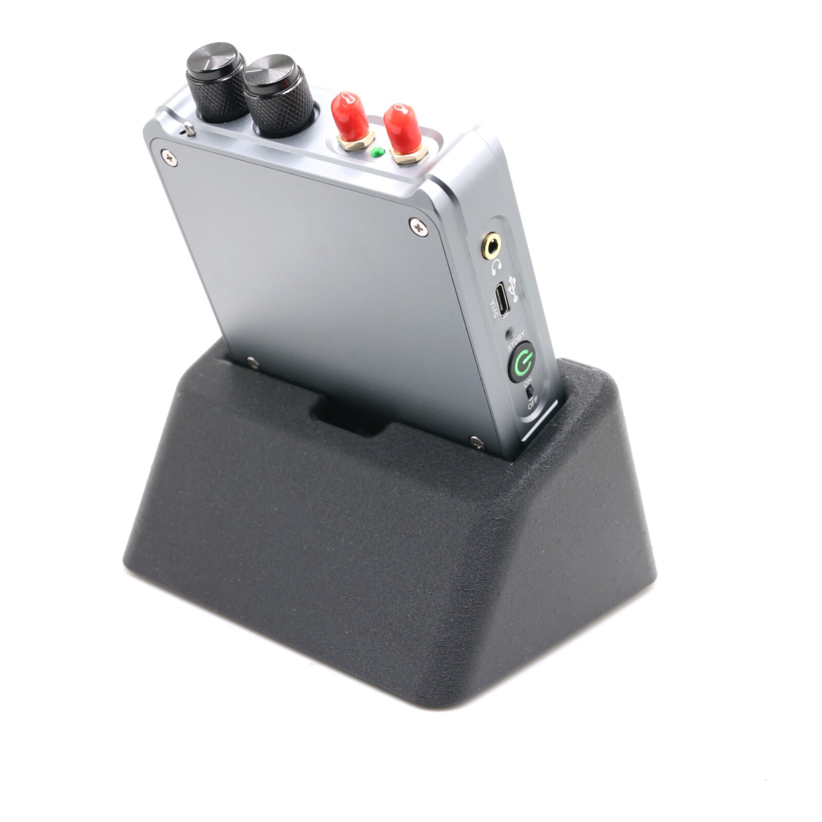 Angled Drop-In Desk Stand for Malahit DSP2 SDR Ham Shortwave Radio (DSP-2)