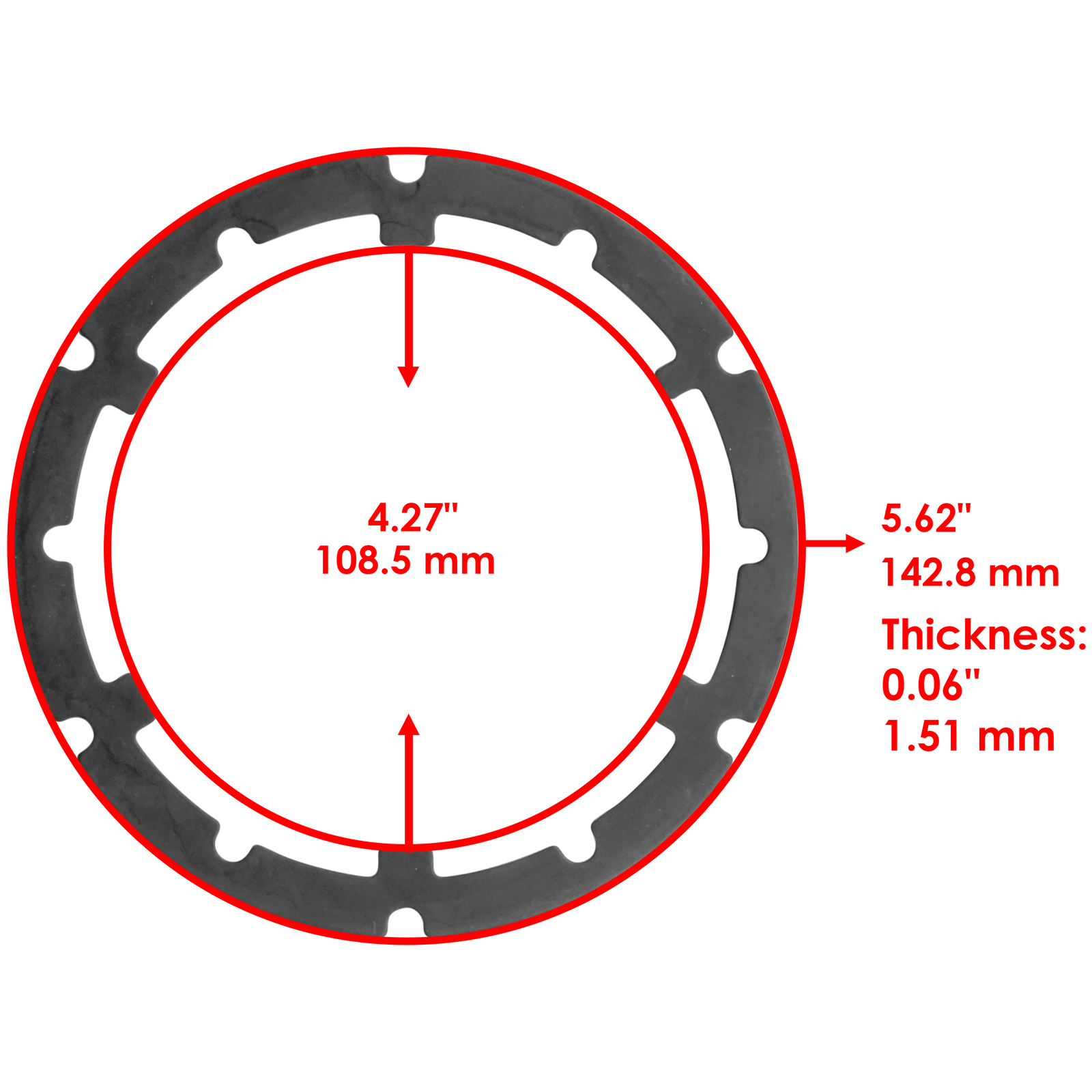Caltric Front Differential Repair Kit For Polaris RZR PRO XP4 Premium S 2023-24