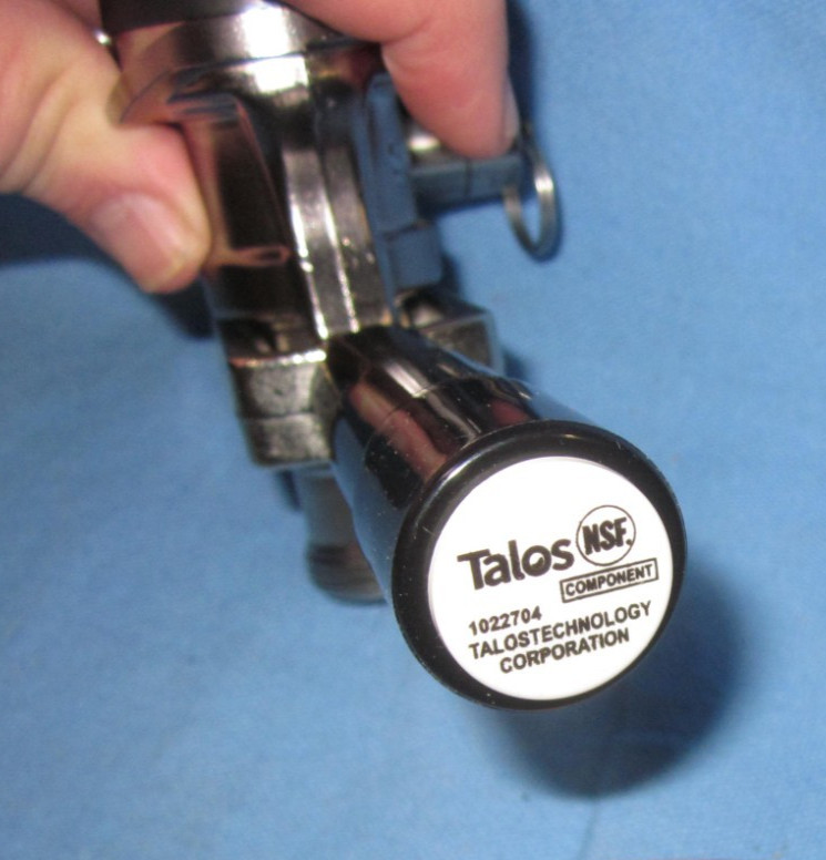 TALOS 178Coupler, Keg Coupler D-Type Beer Keg Tap Stainless Steel Probe 1022704