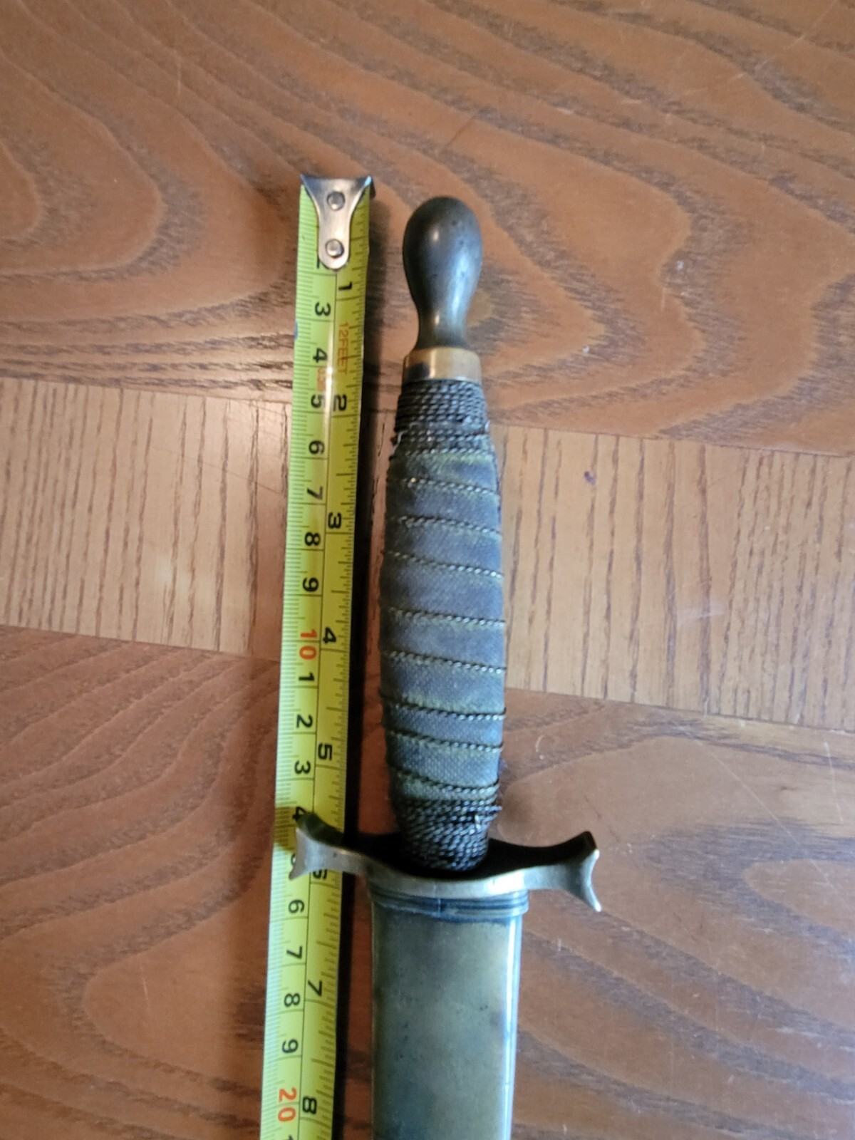 Civil War Officer's Dagger with Sheath Used Free Shipping