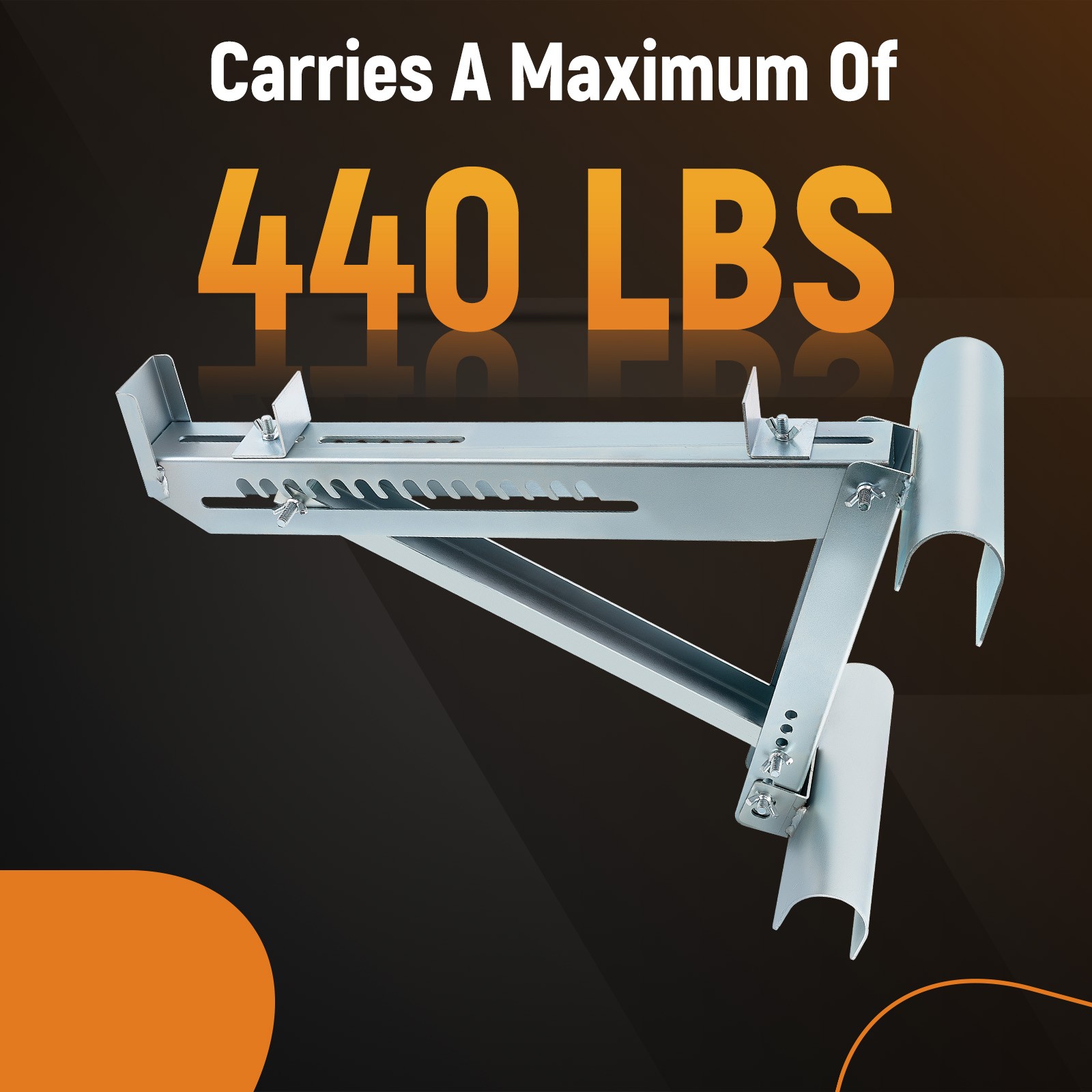 Ladder Jack Short Body Extension up to 20 inch Stable Adjustable 2 Pack