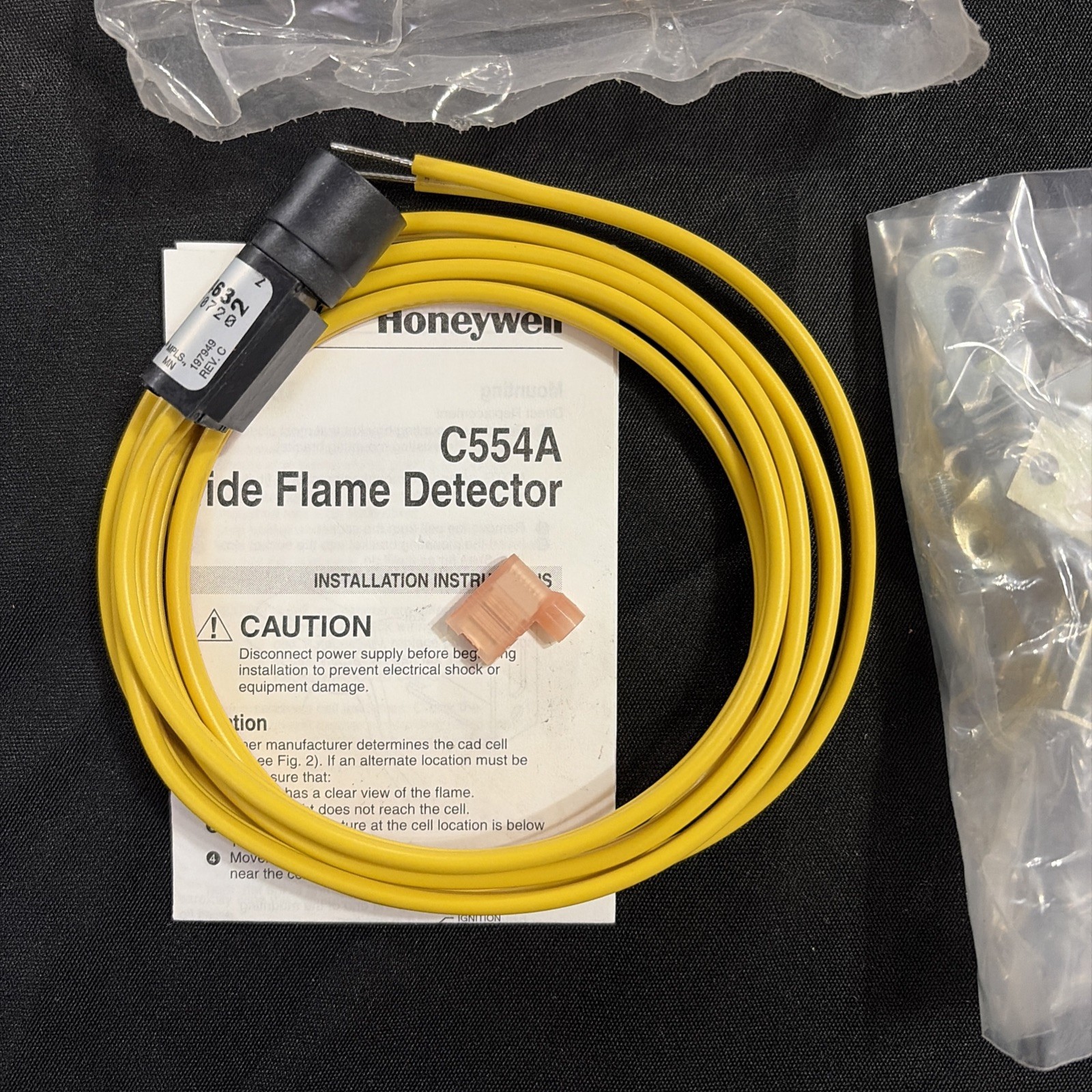 Free Shipping-Honeywell Cadmium Sulfide Flame Detector C554A1463
