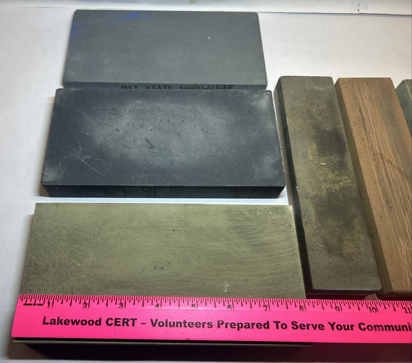 Lot Sharpening Stone Bay State 0500J9V32, A500-J-VG2-901621 & C240-J7-V32 Other