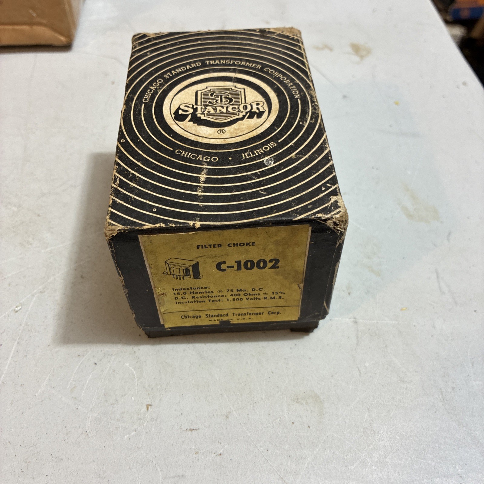 Stancor NOS Filter Choke C -1002