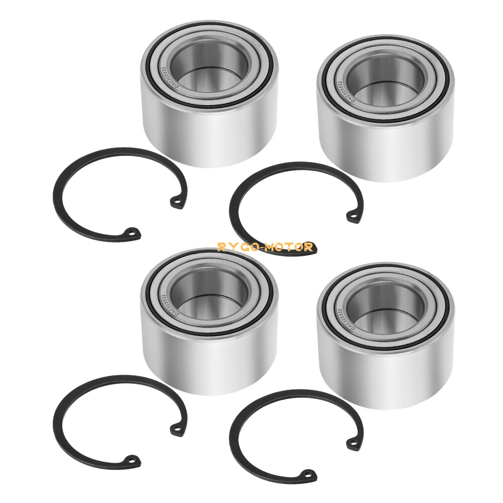 1402-027 for Arctic Cat 500 650 700 1000 Front & Rear Wheel Bearing W/Circlip X4