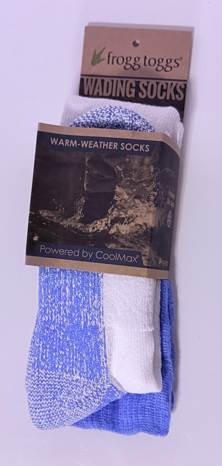 Frogg Toggs Wading Socks CoolMax Warm Weather Size XL New