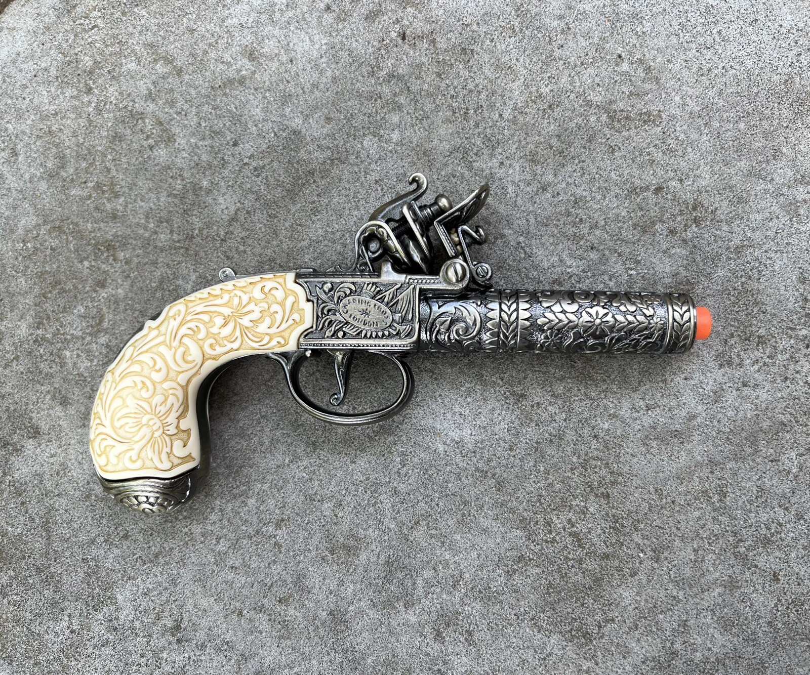 NEW Denix Colonial Replica 18th Century Charing Cross Ornate Flintlock PROPS