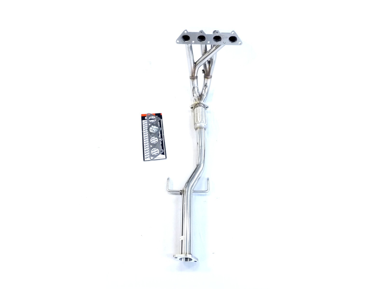 OBX Stainless Manifold 02-07 Mitsubishi Lancer 2.0L ES LS Non-O2 CA 4-2-1 2-O2