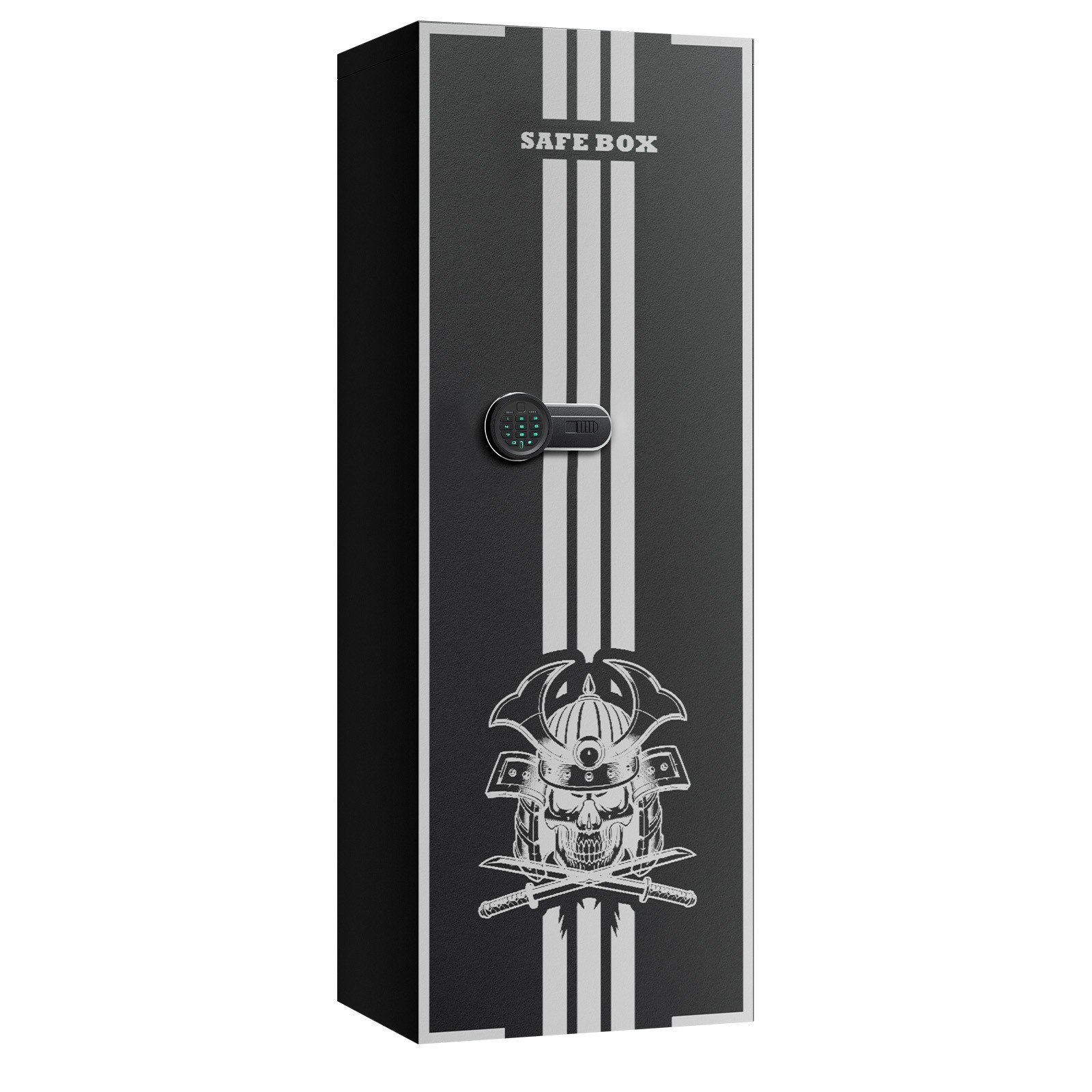 Uimoso 4-Gun Safe Cabinet for Rifles and Pistols with Key and Digital Lock