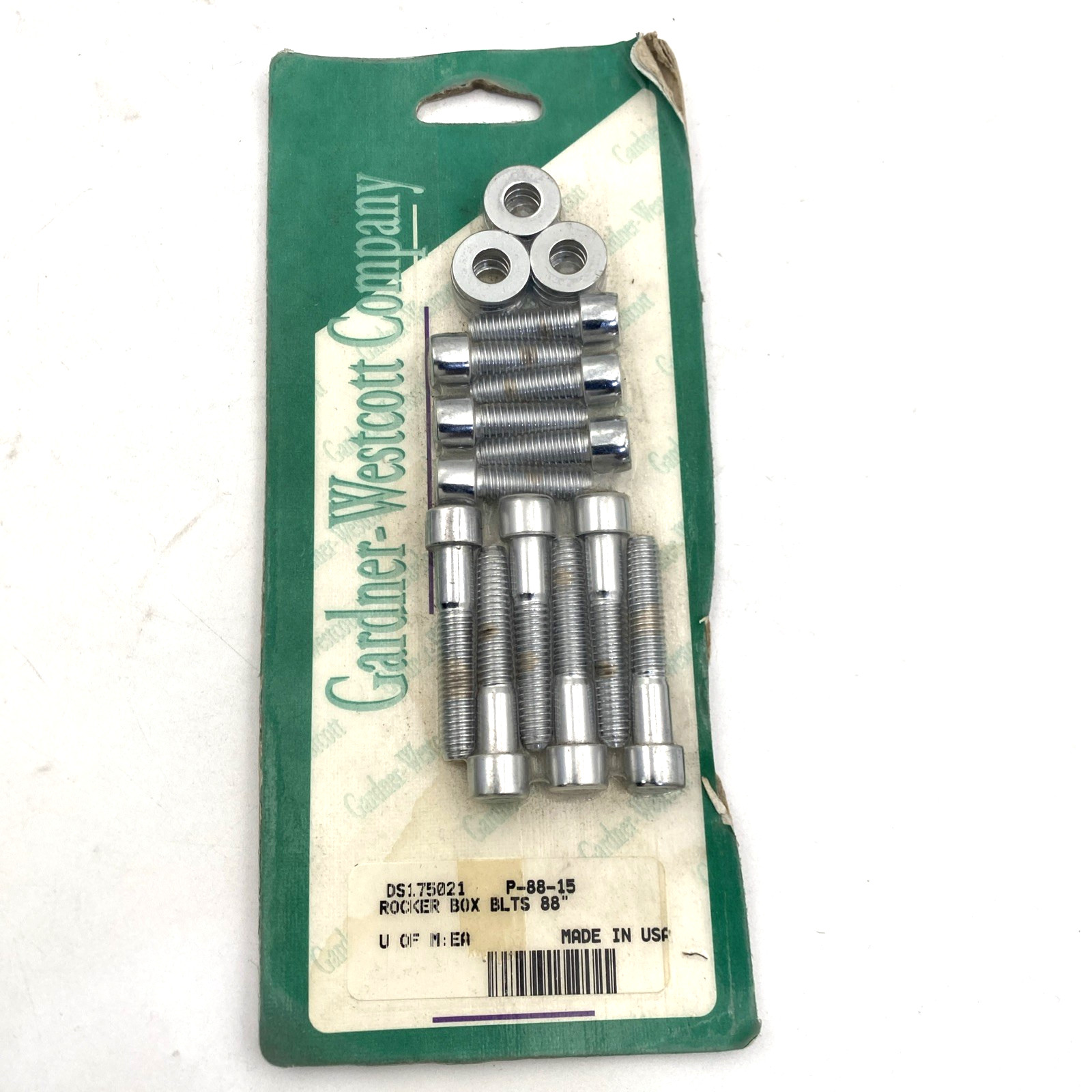 Gardner-Westcott P-88-15 Rocker Box Socket-Head Bolt Kit 99-17 Harley Twin Cam