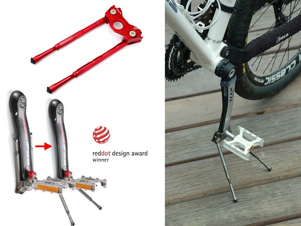 Gearoop Bike Flashstand Repair Stand CoolStand 75g Adjustable 33-39mm Red