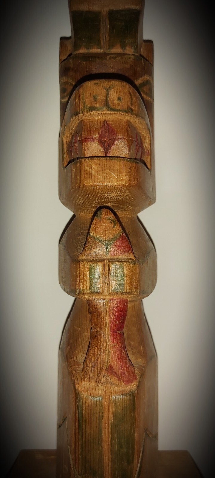 Northwest Coast, Tlingit / Tsimshian, Model Totem (1930s).