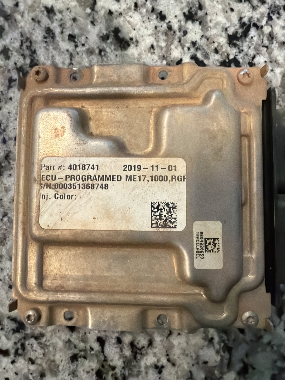2020 Polaris Ranger 1000 SOHC Electric Control Unit Ecu Ecm