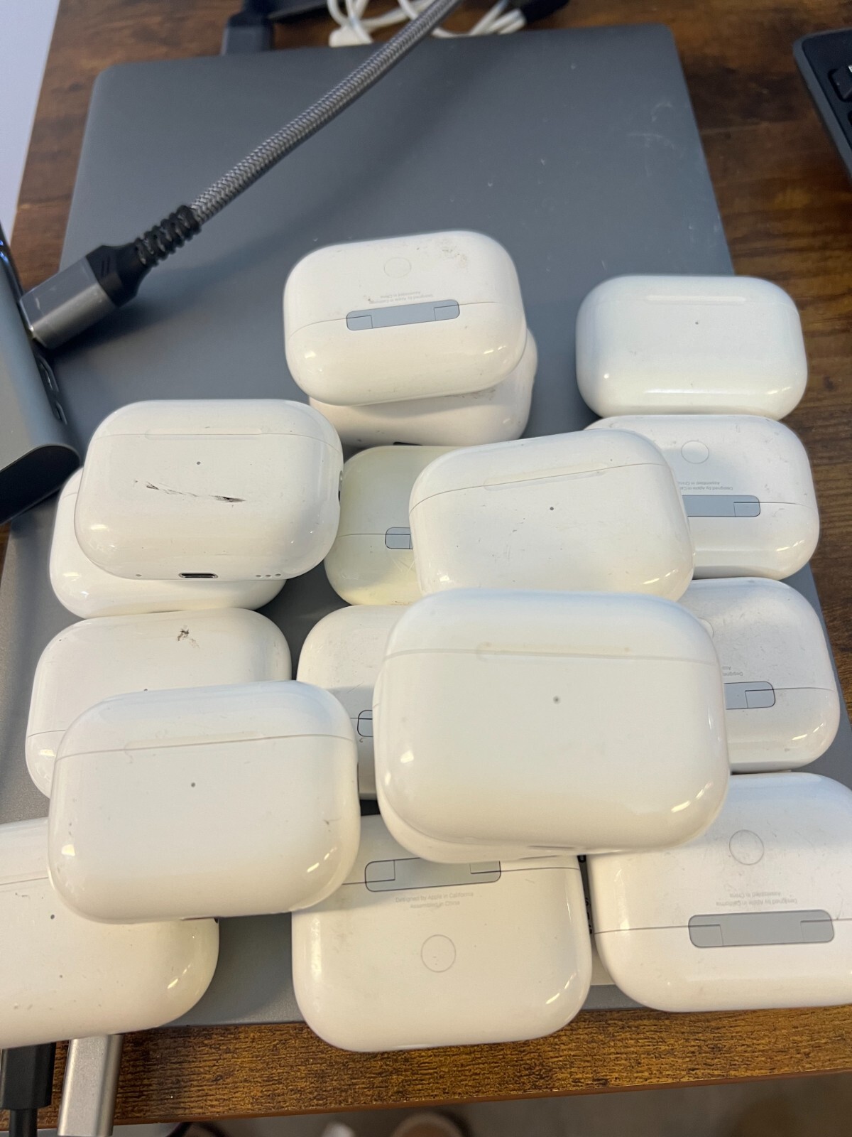 Genuine Replacement Apple Airpods Pro A2968 USB-C 2nd Gen Charging Case (A)