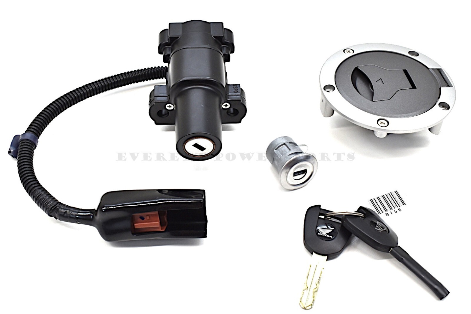 Lock Set Key Switch CB500F 16-24 CBR500R 16-24 Ignition Seat Fuel Cap #G196