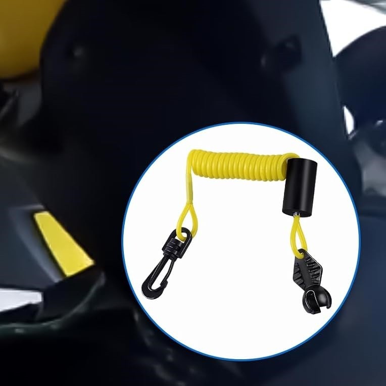 S278002843 278003410 Safety Lanyard Tether Key For 2014-2024 SeaDoo Spark 900