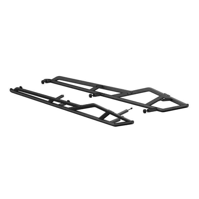 Can Am Maverick R MAX Rock Sliders Nerf Bars BLACK 715007922