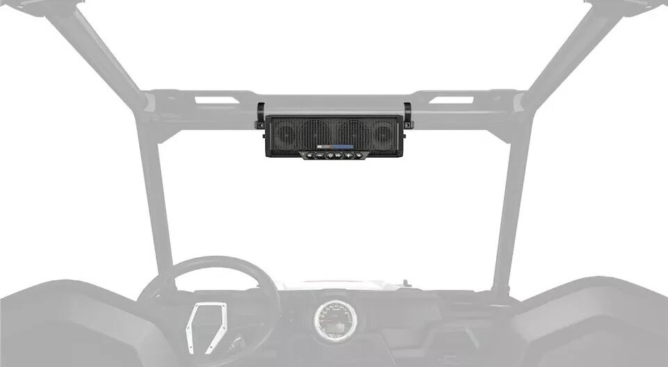 NEW OEM POLARIS RZR MB QUART 4 SOUND BAR 100 WATT - 2881230
